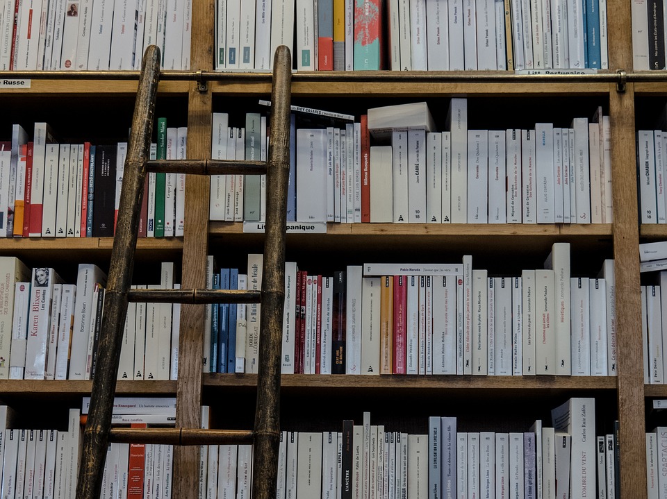 book shelves